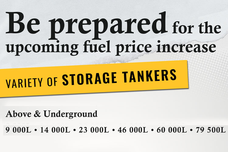 Be Prepared for the upcoming fuel price increase