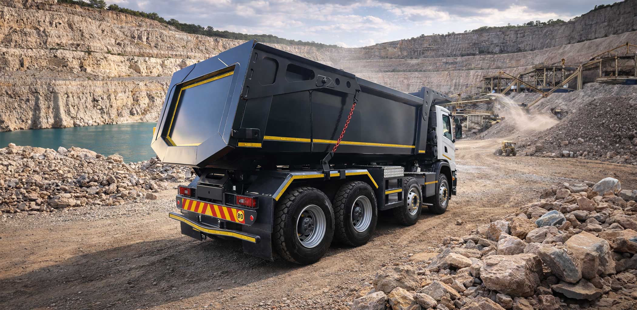 Tipper Rumph Rigid Rear End Tipper - SA Truck Bodies
